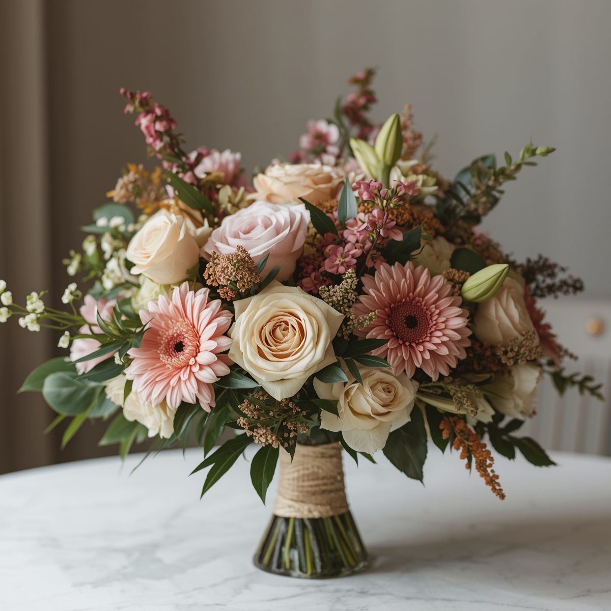 Luxurious event floral styling and centrepieces